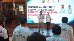 Bidik 10 Besar Porprov Jateng 2026, Gus Arief Resmi Kukuhkan Ratusan ‘Duta’ Olahraga Blora