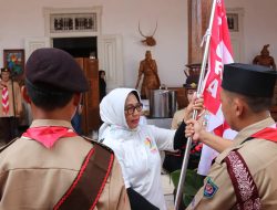 ‎Wabup Blora Lepas Kontingen Pramuka untuk Ikut Jamnas di Jakarta