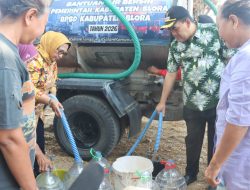 Turun Langsung Terjang Kekeringan, Bupati Blora Salurkan 10 Tangki Air untuk Warga Pilang dan Pengkoljagong