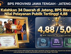 Kalahkan 34 Daerah di Jateng, BPS Blora Sabet Nilai Pelayanan Publik Tertinggi 4,88
