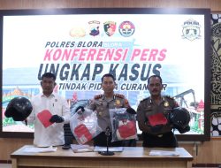 Polisi Ungkap Kasus Pencurian Motor yang Beraksi di Parkiran PDAM Blora